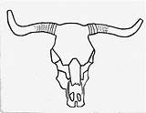 Skull Coloring Cow Drawing Pages Texas Rodeo Longhorn Dancing Western Cowgirl Colouring Head Crafts Games Drawings Word Printable Activity Color sketch template