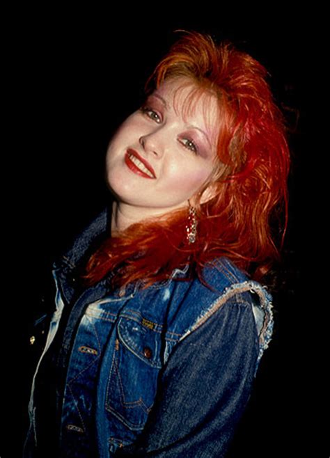 Cyndi Lauper Photo Photos Famous Redheads In Rock