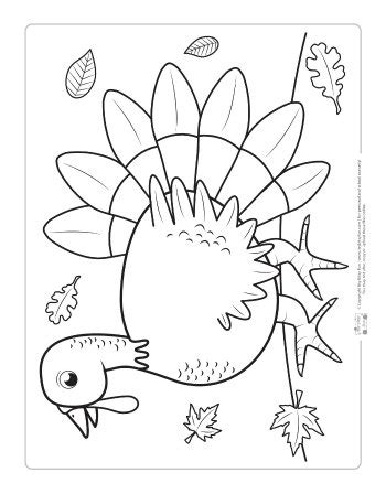 thanksgiving coloring pages itsy bitsy fun