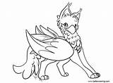 Griffin Pages Coloring Gryphon Lines Printable Kids Color Print sketch template