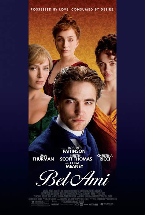 Bel Ami Affiche Du Film Avec Robert Pattinson Et Uma Thurman