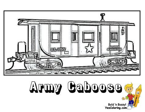 train caboose coloring pages printable richard mcnarys coloring pages