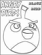 Angry Coloring Pages Birds Bird Blackbird Space Printable Color Angrybirds Kids Halloween Print Colouring Crafts Bestcoloringpagesforkids sketch template