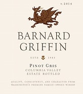 Image result for Barnard Griffin Pinot Gris. Size: 164 x 185. Source: greatnorthwestwine.com