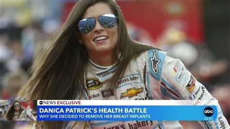Danica Patrick Talks About Breast Implant Removal And Breast Implant