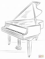 Pianoforte sketch template
