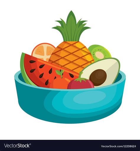 nutrition healthy food icon royalty  vector image