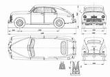 M20 Warszawa Blueprints Fso Gaz Car 1951 Blueprint Pobeda Sedan Drawing Ru Drawings Ford Model 3d Mercedes Vector sketch template