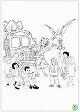 Coloring Bus School Magic Buses Cartoon Pages Frizzle Miss Popular Library Clipart Coloringhome sketch template