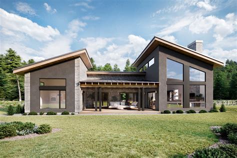 shaped house plans designed   architects