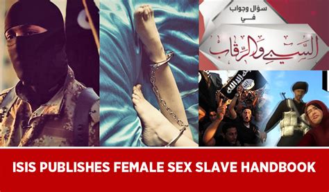 Isis Publishes Female Sex Slave Handbook Even Justifying Pedophilia