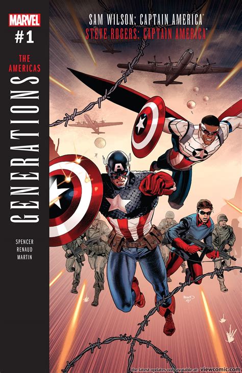 Generations Sam Wilson Captain America And Steve Rogers