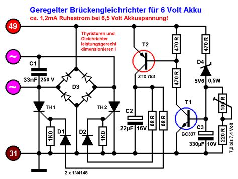 gleichrichter  schaltplan wiring diagram