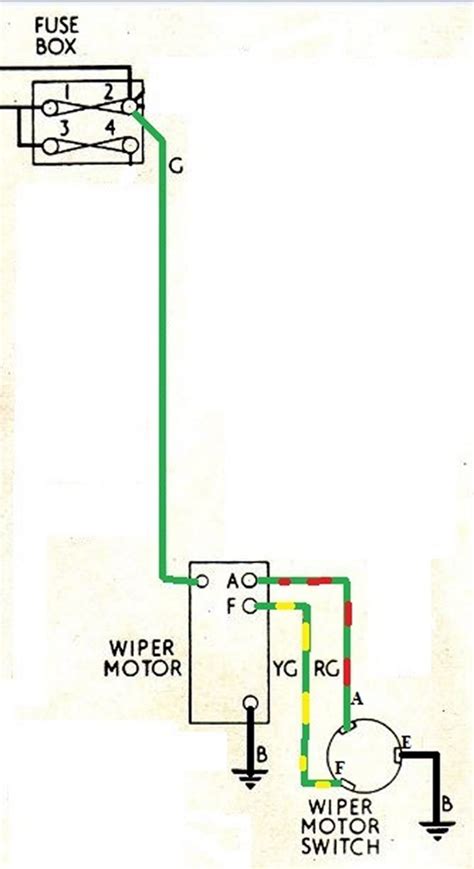 wiper motor wireing diagram needed electrical instruments  lotuselannet