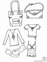 Abbigliamento Abiti sketch template