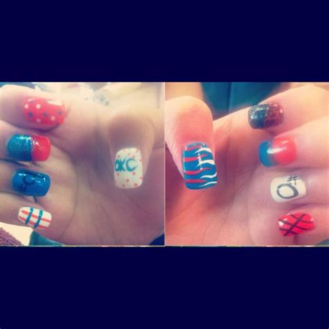 okc thunder nail designs okc thunder oklahoma city thunder sports