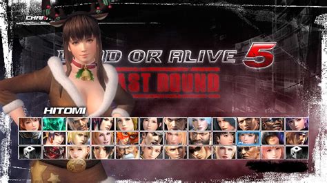 Buy Dead Or Alive 5 Last Round Hitomi Christmas Costume Microsoft