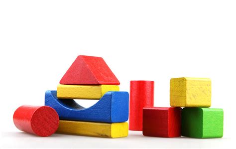 wooden building blocks isolated  white background flickr photo