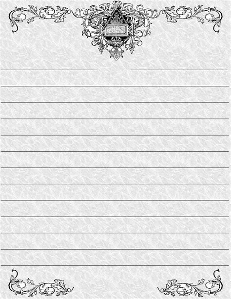 printable lined stationary writing paper printable stationery