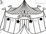 Cirque Chapiteau Gratuit Coloriages Graphisme sketch template