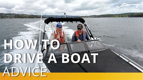 driving  boat  basics top cruise trips