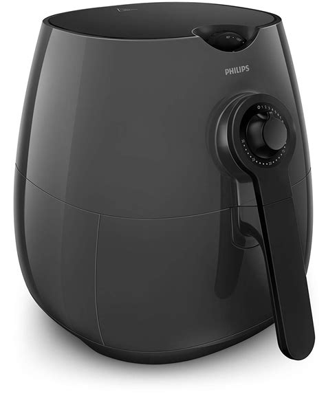 philips airfryer  rapid air technology  healthy cooking baking  grilling black