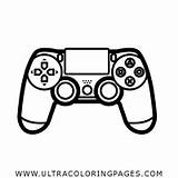 Controller Joystick Controllore Controlador Noun Stampare Ultracoloringpages Tegninger Recherche sketch template