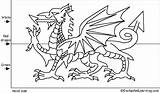 Welsh Colouring Enchantedlearning Printout Quiz Sketchite sketch template