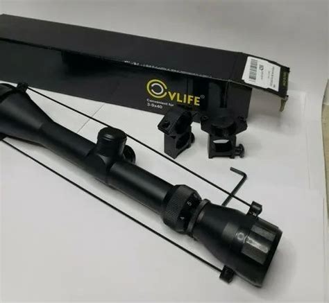 Cvlife Rifle Scope 3 9x40 Optics R4 Reticle Crosshair Air Sniper