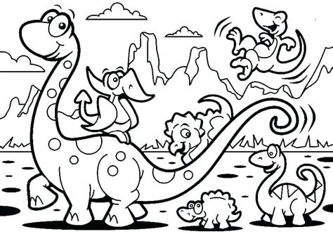 preschool coloring pages dinosaur coloring pages preschool