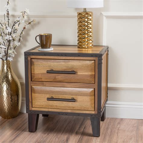 magnus wood  drawer  table walmartcom