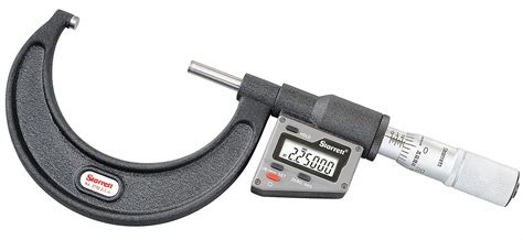 starrett digital  micrometer range         mm