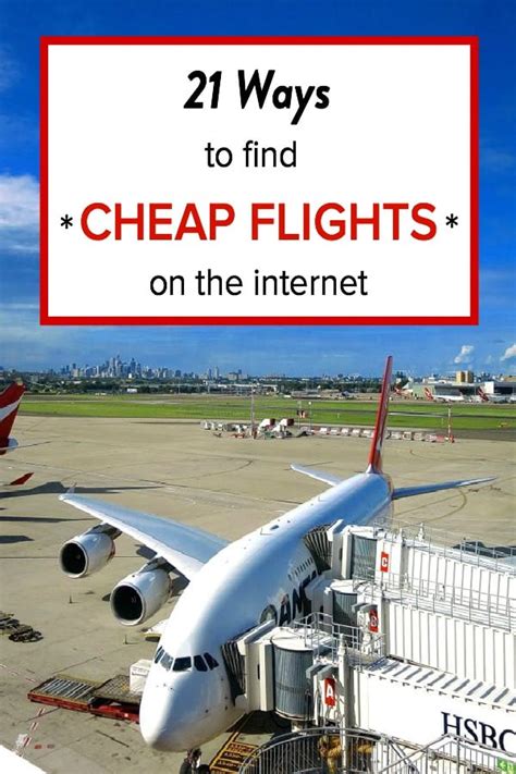 ways  find cheap flights