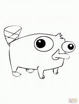 Perry Platypus Schnabeltier Ausmalbild Ferb Ornitorinco Zum Phineas Sieht Zeichnen Disegno sketch template