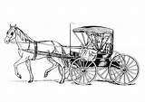 Horse Coloring Carriage Pages Cart Drawing Wagon Buggy Edupics Getcolorings Paintingvalley Visit Color sketch template