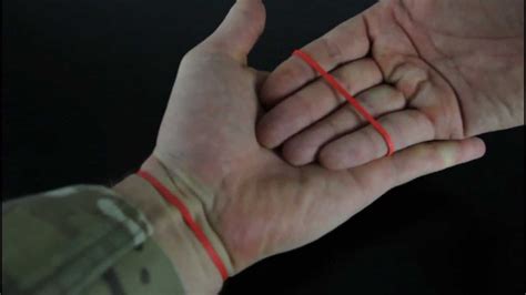 amazing rubber band trick youtube