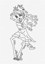 Monster Coloring High Pages Printable Dance Kids Color Colouring Sheet Coloriage Print Sheets Mermaid Mcoloring Da Printables Fun Books Cartoon sketch template