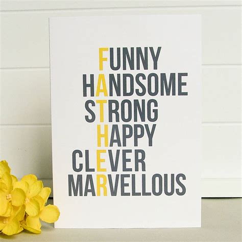 marvellous dad father s day card by doodlelove