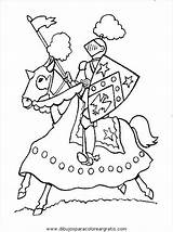 Edad Mittelalter Persone Medievali Cavalieri Malvorlage Castillos Ausmalen Chevalier Bezoeken Middeleeuwse Childrencoloring Cosas sketch template