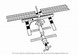 Station Space Draw Drawing Step sketch template