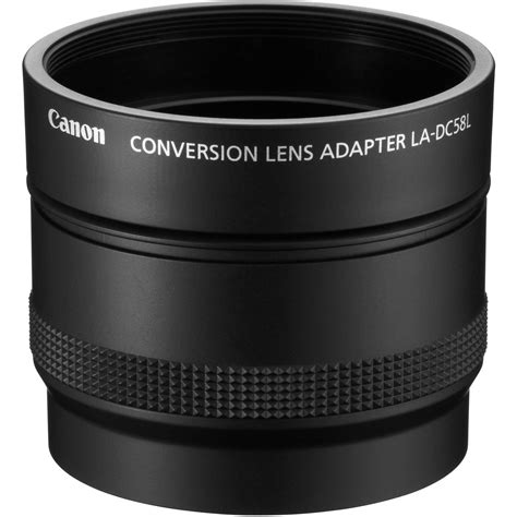 canon la dcl conversion lens adapter  powershot