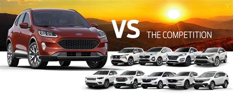 compare   ford escape   competition