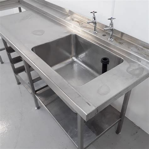 stainless single sink cmw  cmd  cmh  catering equipment