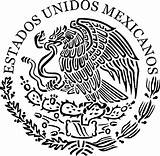 Mexico Mexican Svg Eagle Logo Flag Linear Seal Wikimedia Commons sketch template