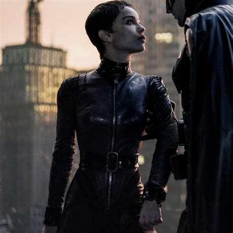 zoe kravitz catwoman costume