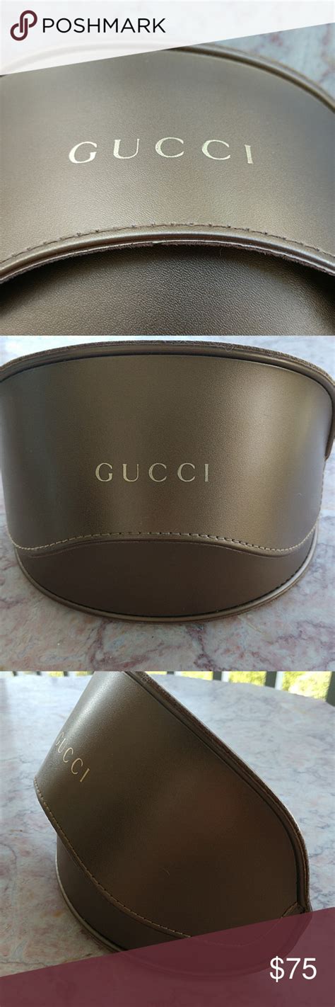 Nwot Gucci Leather Eyeglass Case Leather Eyeglass Cases Gucci