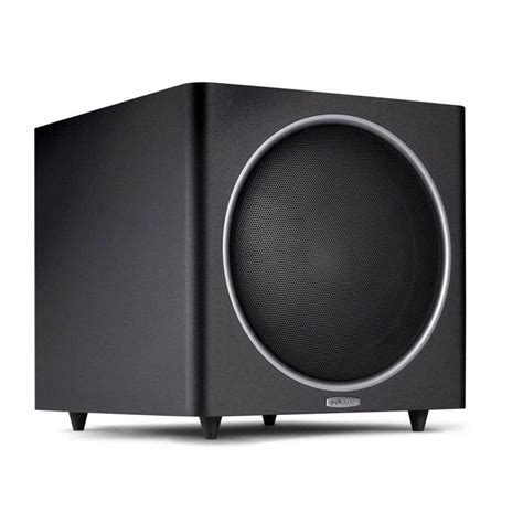 polk audio psw   powered subwoofer single black  connection team