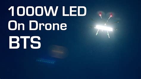 led  drone   scenes rctestflight youtube