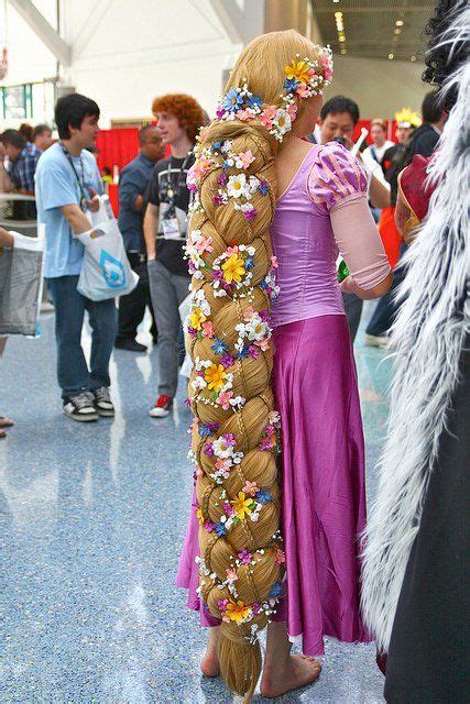 most incredible rapunzel wig ive ever seen for cosplay ever looks like it stepped straight out