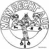 Kinderrechte Recht Schutz Mandalas Ausbeutung Kidsweb Kinderrecht Mandala sketch template